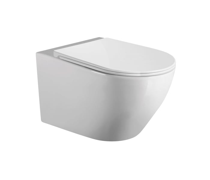 Pack inodoro suspendido + cisterna empotrada Bruntec Lisboa Plus + pulsador Principal 1