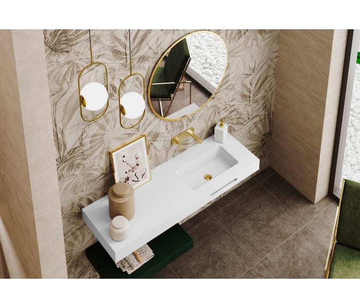Lavabo encastrado Coycama Ambar Ambiente 3