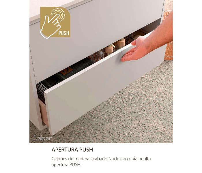 Conjunto mueble de baño Salgar Optimus Detalle 4