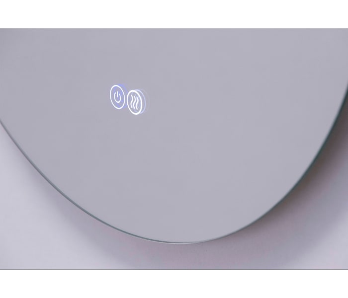 Espejo de baño con luz LED Bruntec Halo Detalle 2
