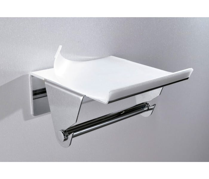 Portarrollos de baño con bandeja Manillons Torrent Nicole Ambiente 1