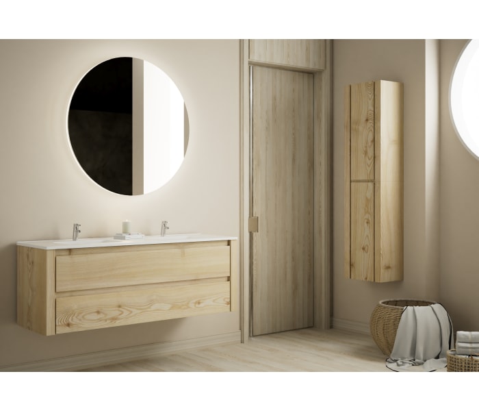 Conjunto de mueble de baño de madera maciza Bruntec Laponia Principal 0