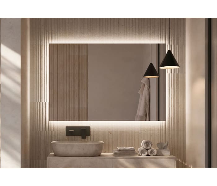 Espejo de baño con luz LED Ledimex Suecia Principal 1