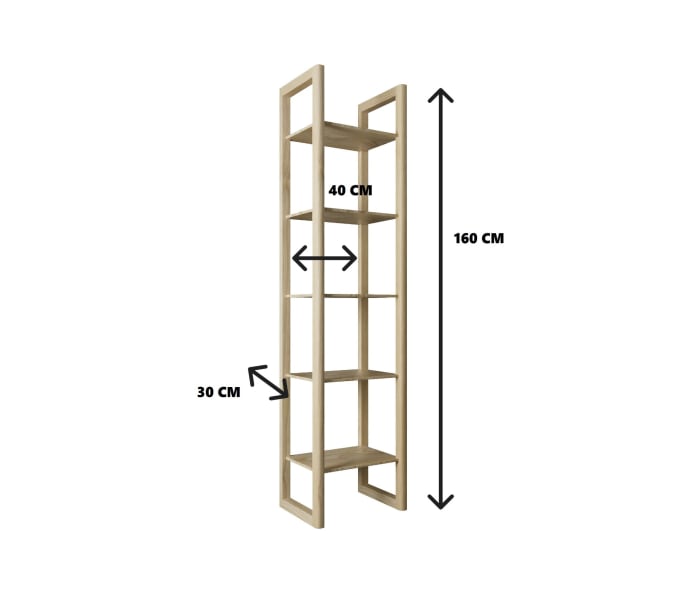 Estanteria de baño Bruntec Baviera Croquis 2