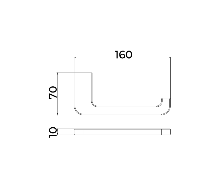 Portarrollos de baño Medimex Nova Croquis 7