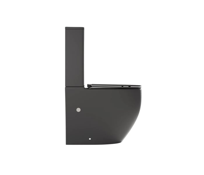 Pack inodoro + bidé Fossil Natura negro mate Detalle 2