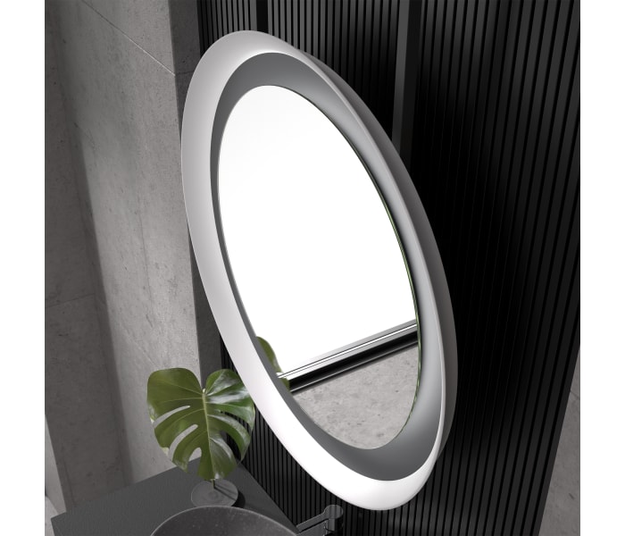 Espejo de baño con luz LED de Eurobath, Bahía Detalle 3