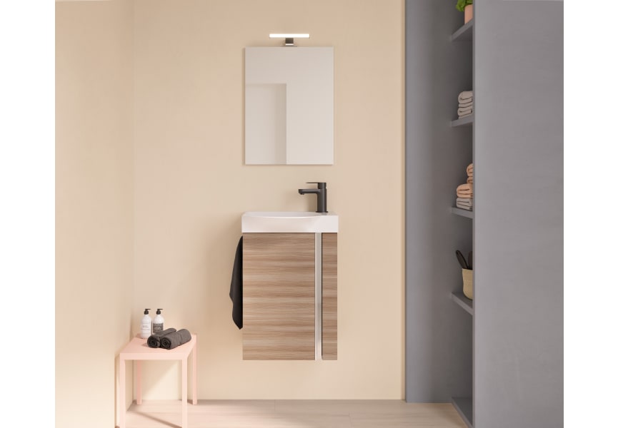 Conjunto completo mueble de baño fondo reducido 34 cm Royo Elegance Principal 4