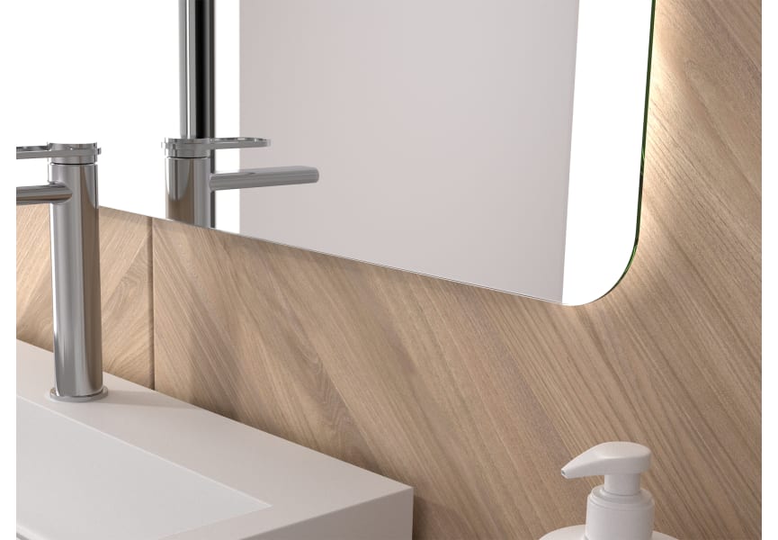 Espejo de baño con luz LED Eurobath Mavi Detalle 1