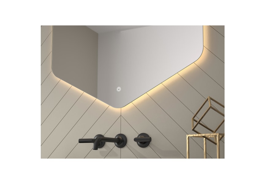 Espejo de baño con luz LED de Eurobath, Azores Detalle 3