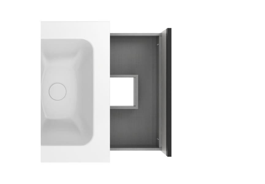 Conjunto mueble de baño Amizuva Yoko Detalle 6