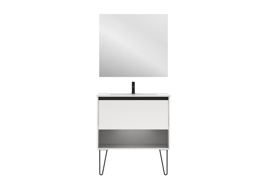 Conjunto mueble de baño Amizuva Yoko 3d 11