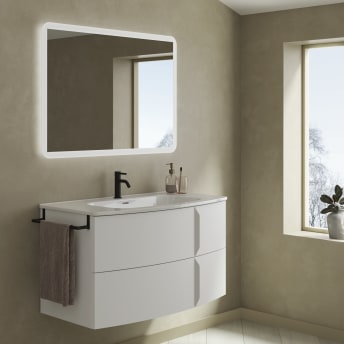 Mueble baño con patas BAND con lavabo - Royo Group