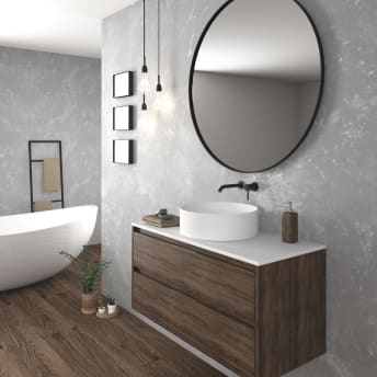 Colección de accesorios de baño adhesivos de Arcon