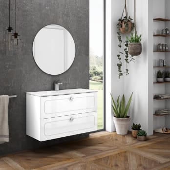 Comprar MUEBLE DE BAÑO CON FONDO REDUCIDO LOA 80 CM TORVISCO