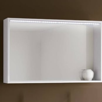 Armario con espejo con luz LED Inve XXL Decorativo