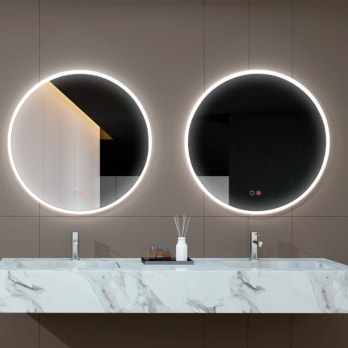 Espejo de baño con luz LED Ledimex Atenas