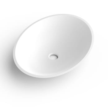 Lavabo sobre encimera fondo Coycama Oval