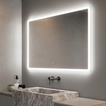 Espejo de baño con luz LED Ledimex Praga