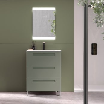 Conjunto mueble de baño de fondo reducido 39 cm Avila Dos Paris