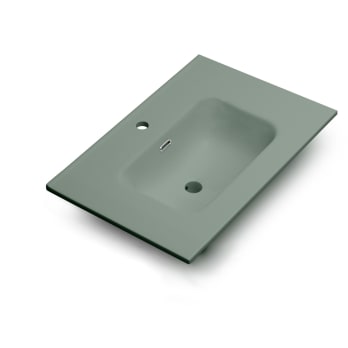 Lavabo encastrado fondo reducido 40 cm Coycama Onix New color