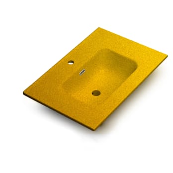 Lavabo encastrado fondo reducido 40 cm Coycama Onix New color