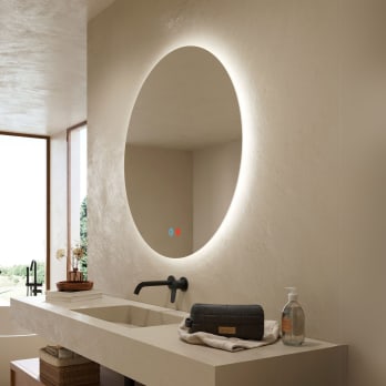 Espejo de baño con luz LED Ledimex Lisboa