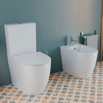 Pack inodoro compacto + bidé Fossil Natura Elba