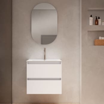 Conjunto mueble de baño fondo reducido 39.5 cm Viso Bath Box
