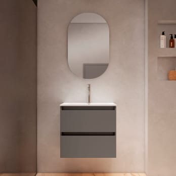 Conjunto mueble de baño fondo reducido 40 cm Viso Nido