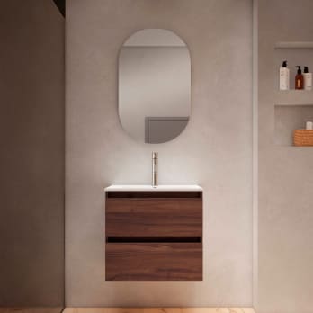 Conjunto mueble de baño fondo reducido 40 cm Viso Nido