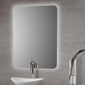 Espejo de baño con luz LED Bruntec Drako
