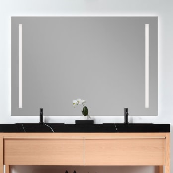 Espejo de baño con luz LED Bruntec Katrina
