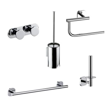 Conjunto accesorios de baño Manillons Torrent Bassic