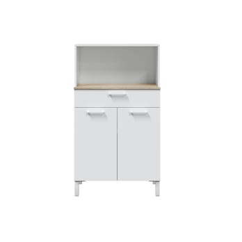 Auxiliar de cocina con encimera roble canadian Bruntec Fast