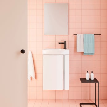 Conjunto completo mueble de baño fondo reducido 34 cm Royo Elegance