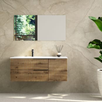 Conjunto mueble de baño Bruntec Lombok