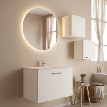Mueble de baño fondo reducido 37,5 cm Campoaras Vega