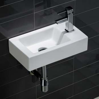 LAVABO SUSPENDIDO CARGA MINERAL 120X46CM SERIE ELBRUS BENOTTI