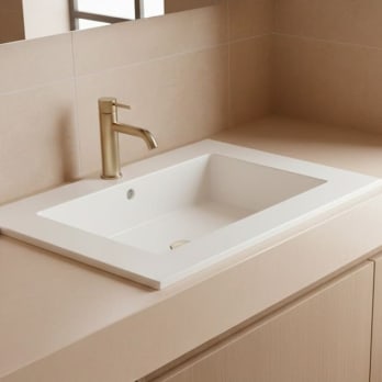 Lavabo encastrado Bruntec Ideal