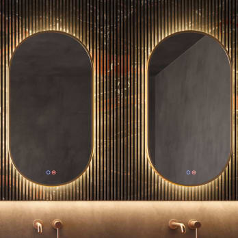 Espejo de baño con luz LED Ledimex Tokyo