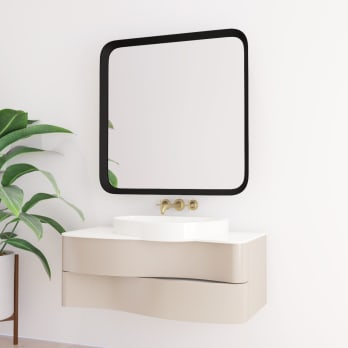 Espejo de baño con luz LED Bruntec Tyrion