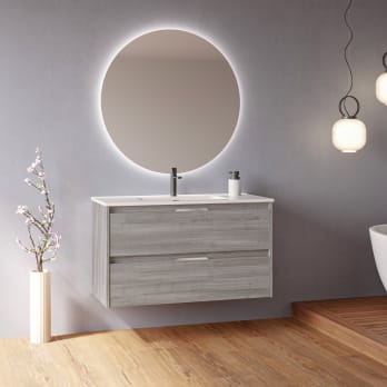 Conjunto mueble de baño Amizuva Suki