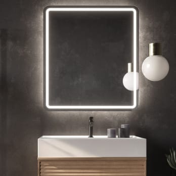 Espejo de baño con luz LED Ledimex Austria
