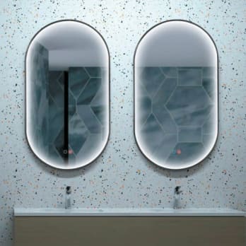Espejo de baño con luz LED Ledimex Río
