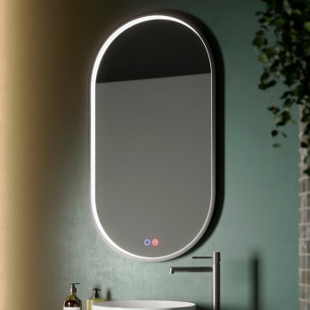 Espejo de baño con luz LED Ledimex Río