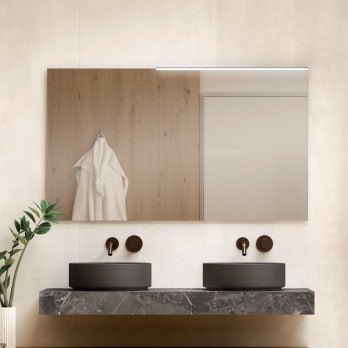 Aplique de luz Led Voile Visobath