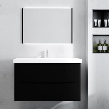 Espejo de baño con luz LED Bruntec Sire