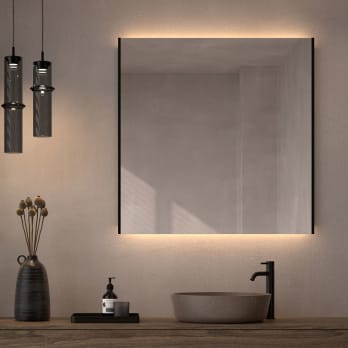 Espejo de baño con luz LED Bruntec Sire