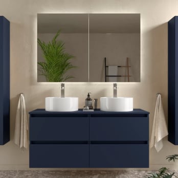 Mueble de baño para lavabo sobre encimera Salgar Bequia